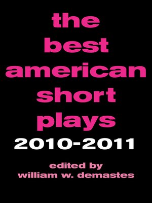 cover image of The Best American Short Plays 2010-2011